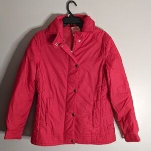 Vintage 1970s Saska Skiwear Red Ski Jacket Medium